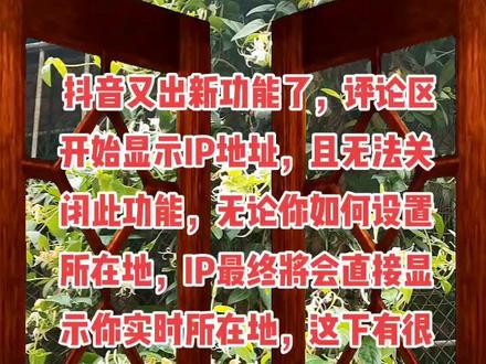 ip地址查询定位在哪里查 87b49d6beabe617d05785cbb7e8bd8bc~tplv-dy-resize-origshort-autoq-75:330.jpeg?x-expires=2024755200&x-signature=xOUp%2Bvhe5IROLr%2Bp8Is%2Bi%2BfZpgw%3D&from=3213915784&s=PackSourceEnum_AWEME_DETAIL&se=false&sc=cover&biz_tag=pcweb_cover&l=20240303005200416026260804AEA68A47