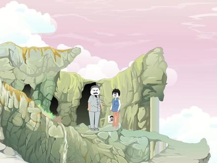 这个小伙太硬气，参加寿宴大吃大喝，还送人一堆破石头 #动画制作 #原创动画 #充能计划 #无厘头