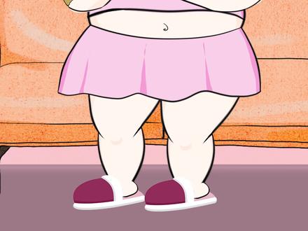 直播生活全媒体开启#捞干的说 【小女孩练舞时努力吸肚子藏肉】