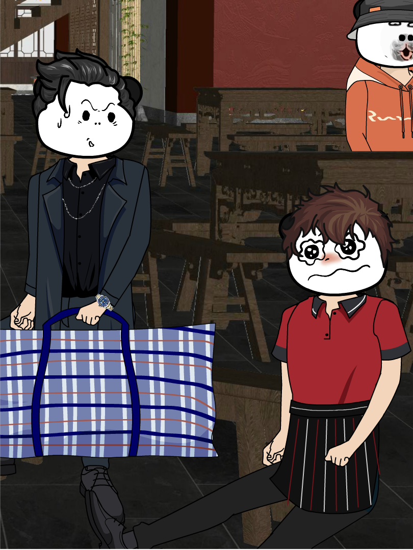 【破烂致富】餐厅服务员竟要扮猪吃虎，没想到却遇到了一生克星——破烂神豪！ #希望能火  #保护环境