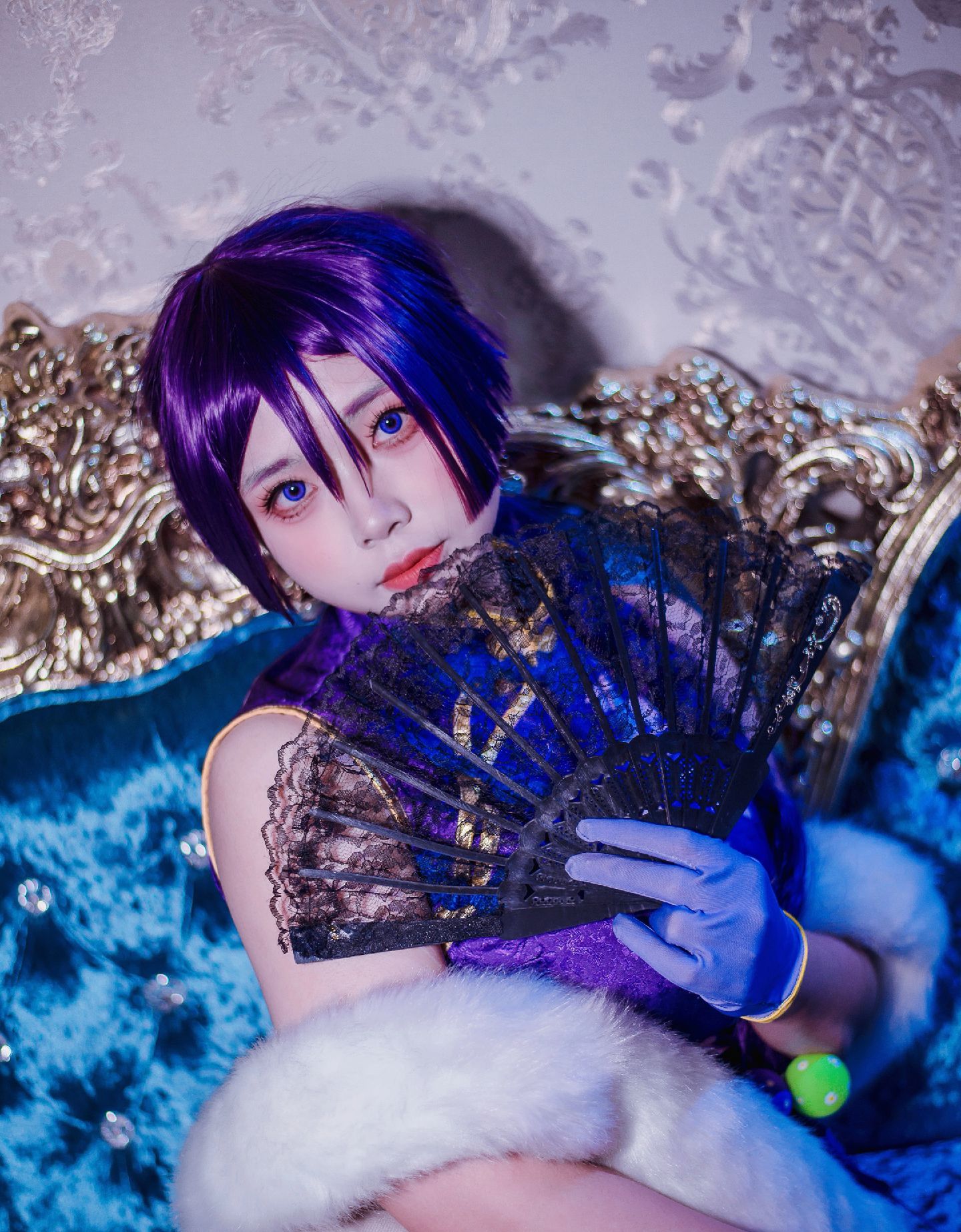 顶级高p学者:#cos #漫展返图 #场照  蒲公英漫展 fate源赖光英灵旅装