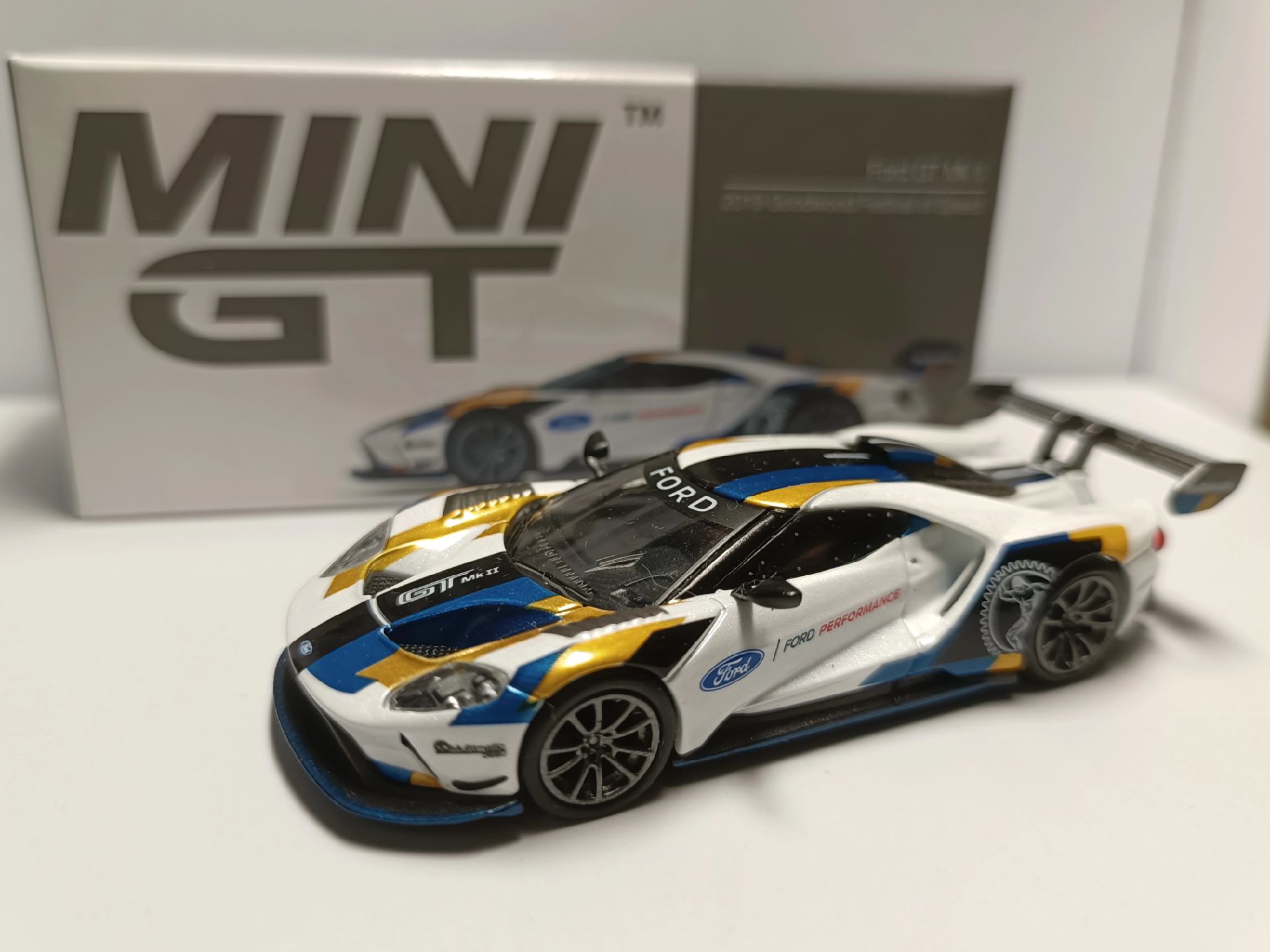 minigt 280福特gt古德伍速度节#福特gt #minigt #车模 #汽车展示