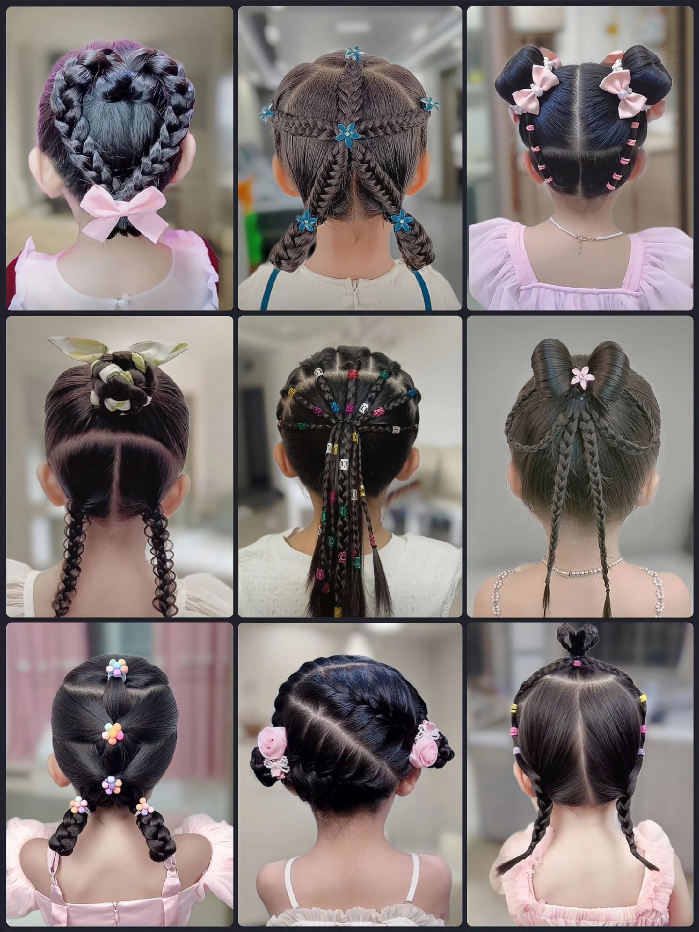 小女孩怎样扎头发好看又简单 #抖音图文计划 #小女孩简单发型扎法