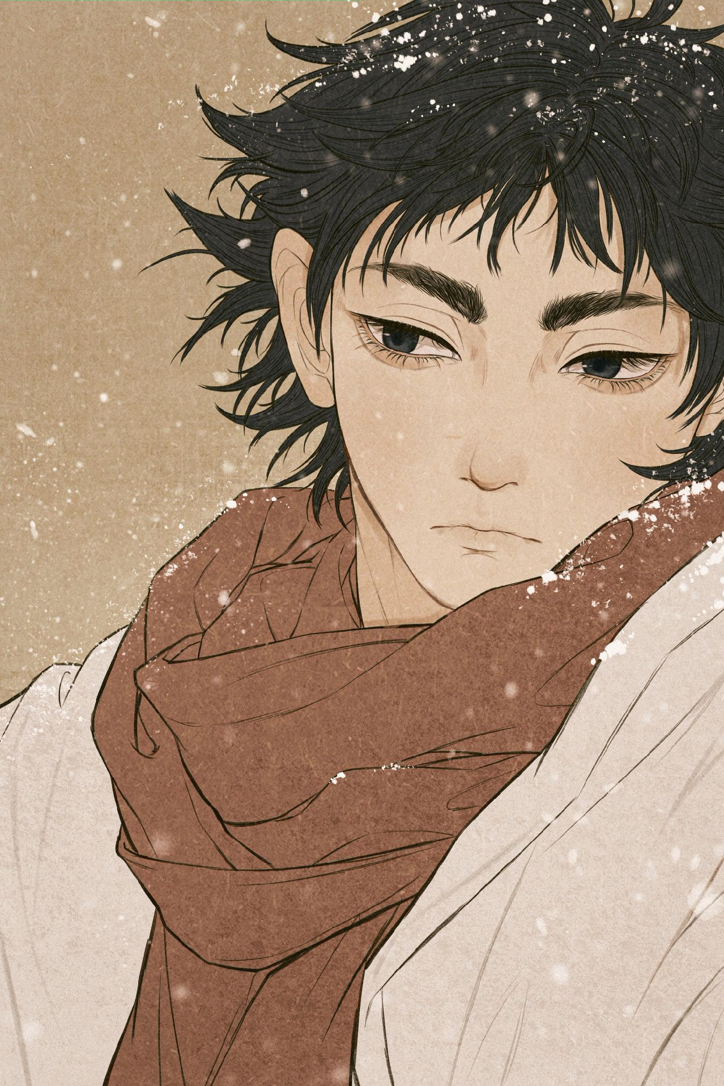 腿上的中国太太 不知道有没有微博#同人 #排球少年 #赤苇京治 #国风