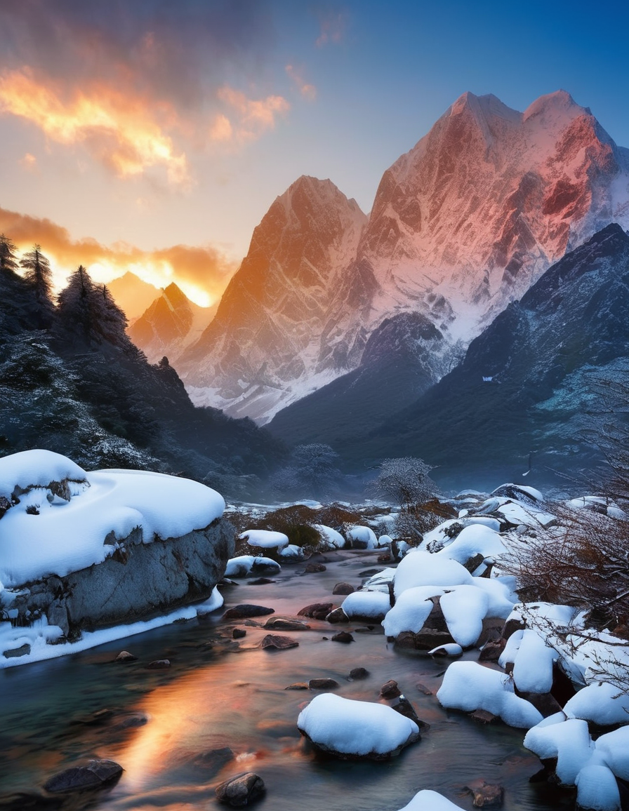 村姑日记:玉龙雪山,白雪皑皑,宛如仙境.
