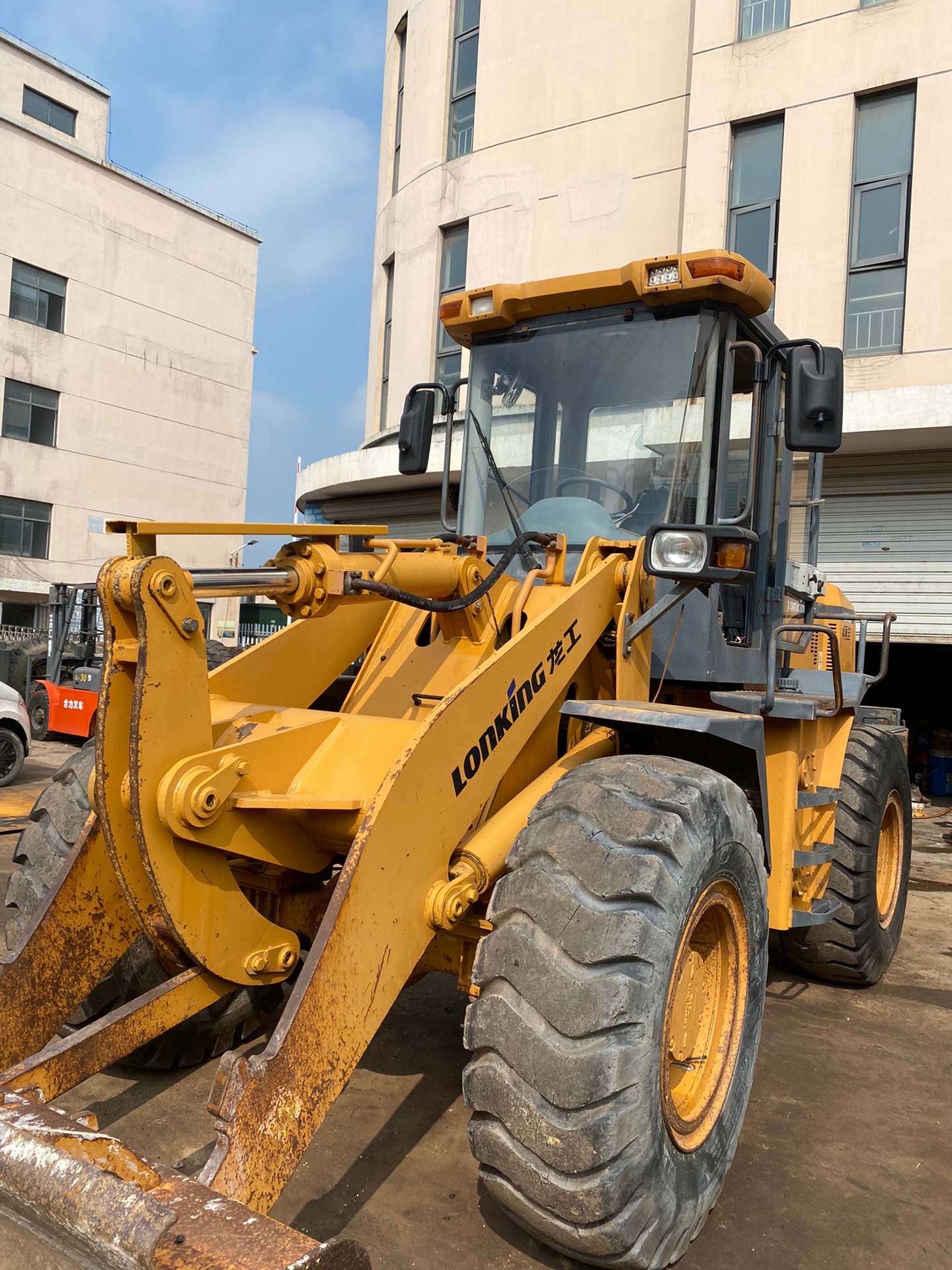 原版精品833长臂#铲车装载机 #工程机械 #二手机械 #四驱铲车 #加长臂