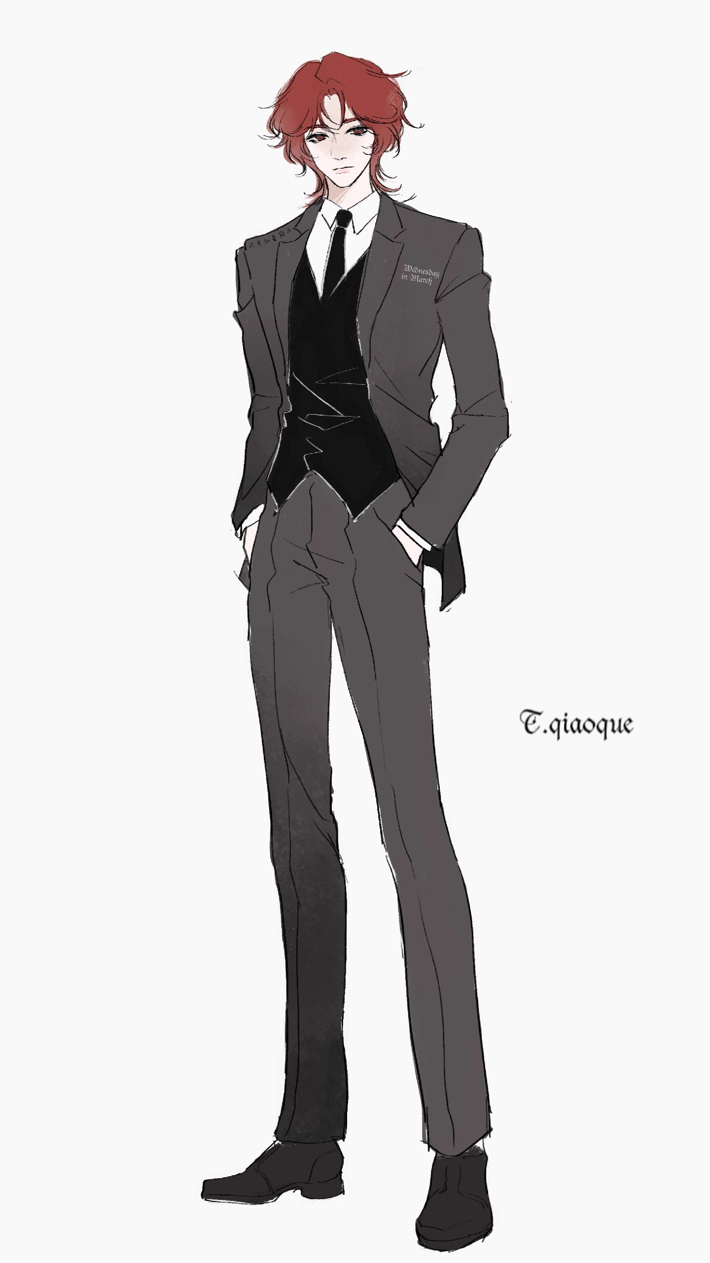 三月的星期三:全身初体验.照着@33.桥鹊00 @桥鹊 和@33.