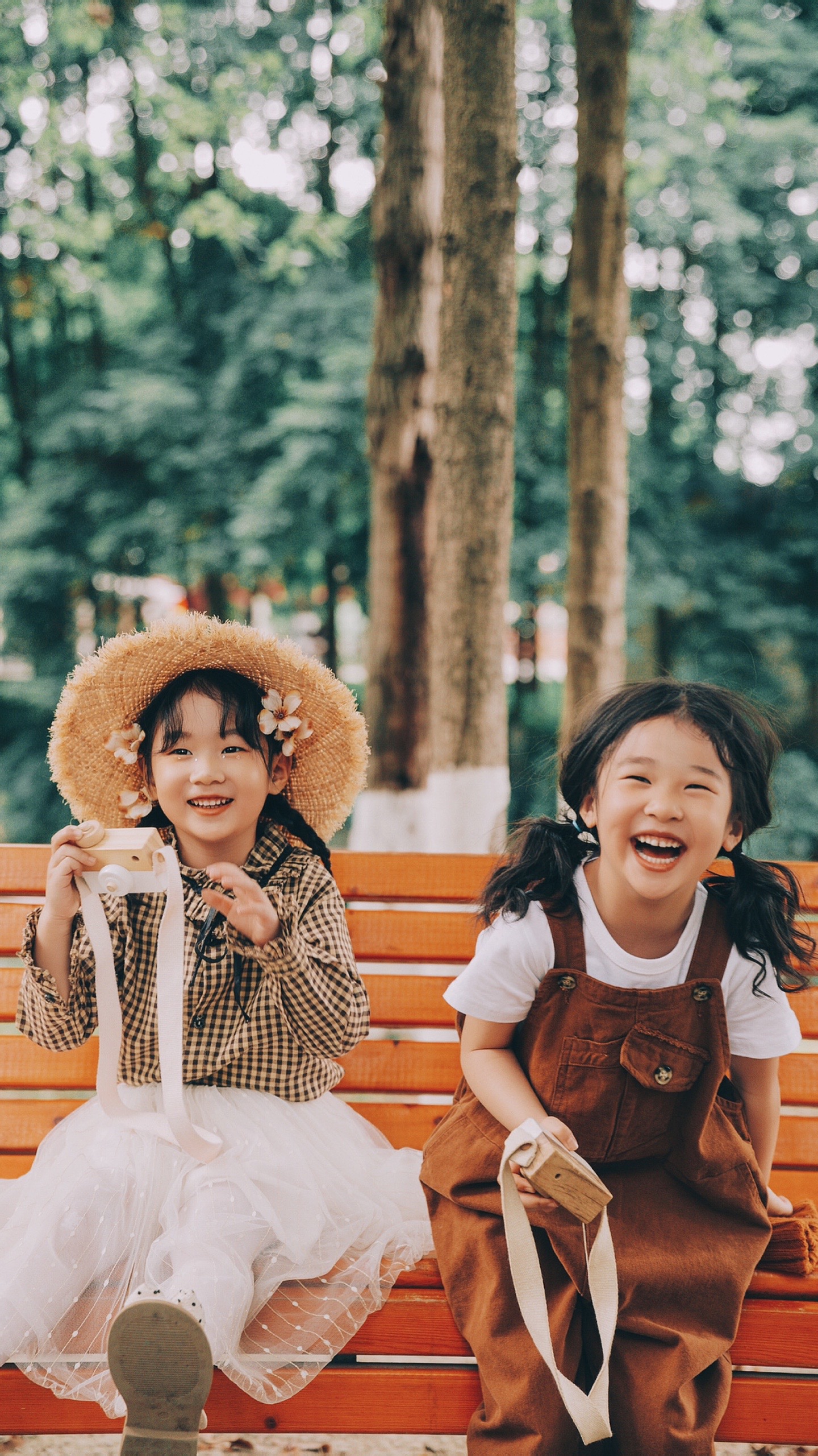 美尚儿• 儿童摄影:双胞胎姐妹花外景 摄影.