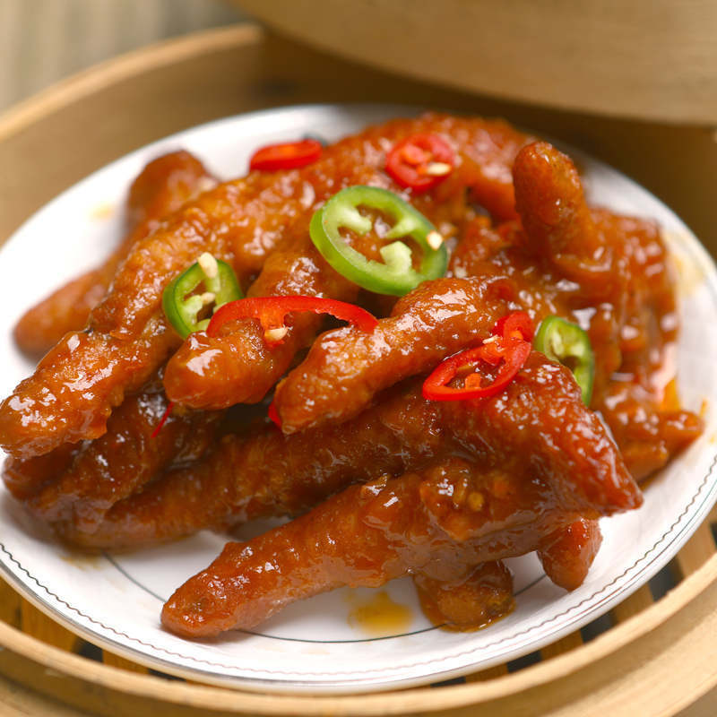 江门合兴食品冷冻批发:虎皮凤爪早茶一半的价钱4倍的量.