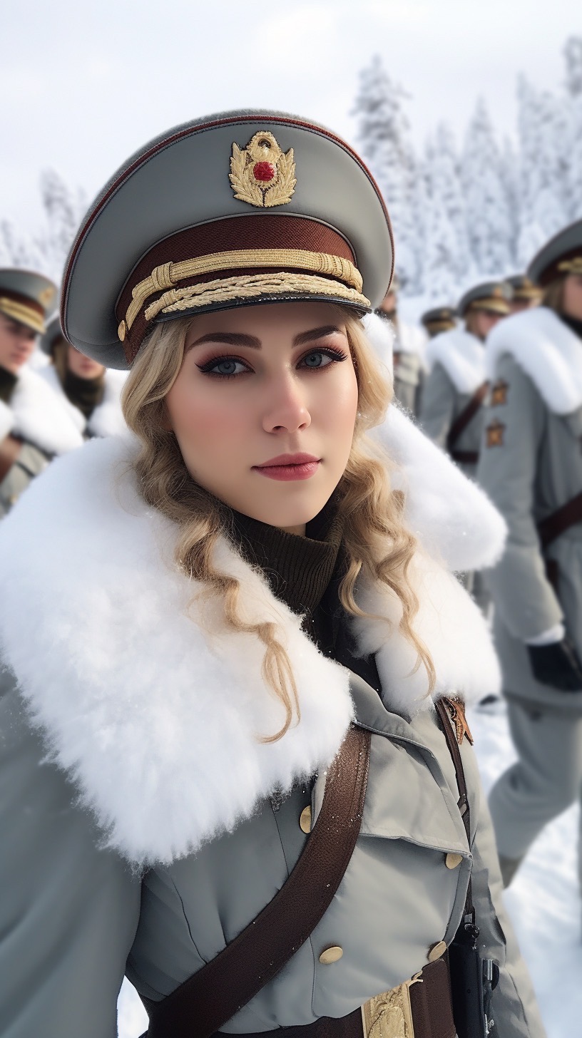 即将奔赴前线作战,愿她们能平安归来……#俄罗斯女兵 #俄罗斯美女