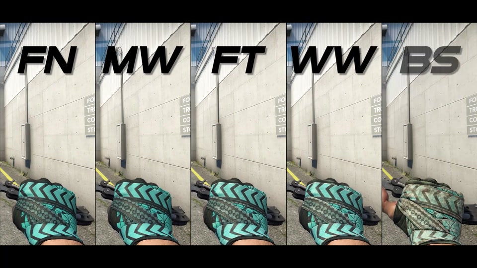 csgo蓝色双栖手套破损怎么挑_csgo双栖手套什么磨损_csgo双栖手套战痕