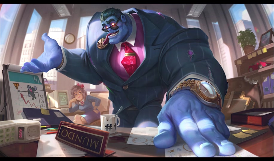 新版蒙多 律政大亨皮肤语音完整版:打工是不可能打工的