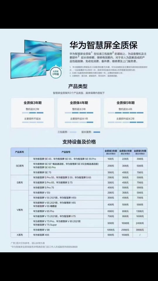 华为智慧屏se65参数配置 - 抖音