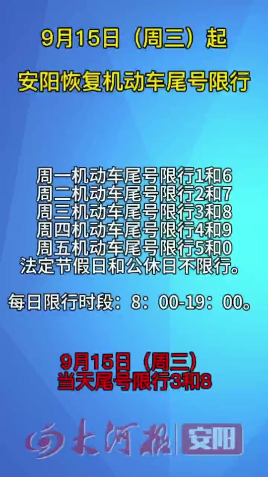 安阳24年3月1号限行吗 - 抖音