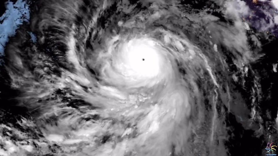 新年快乐 #2024年正式开启 #台风路径动画 #飓风朵拉 #台风回顾 新年