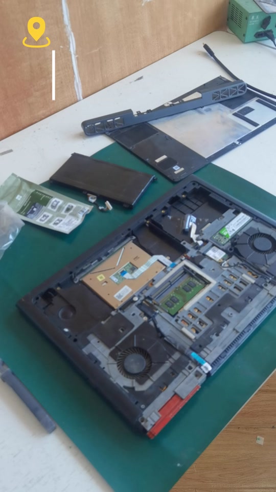 戴尔灵越15拆机清灰教程 - 抖音