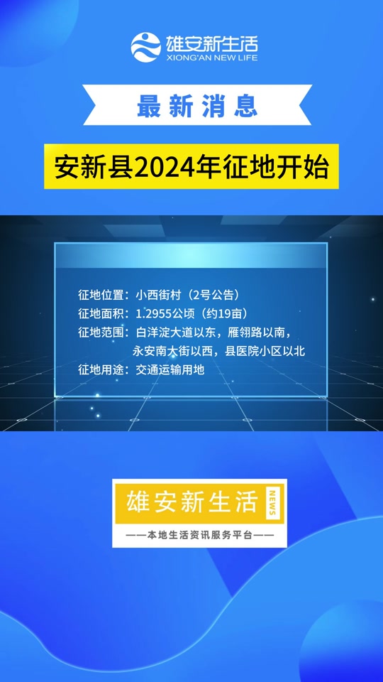 2024年安新县大张庄什么时间拆迁 - 抖音