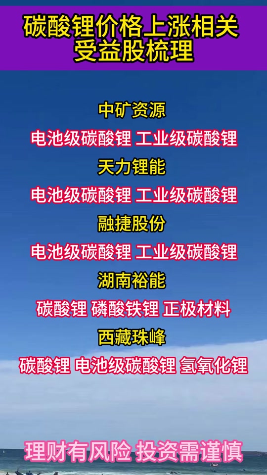 磷酸铁锂涨价哪些上市企业受益 - 抖音
