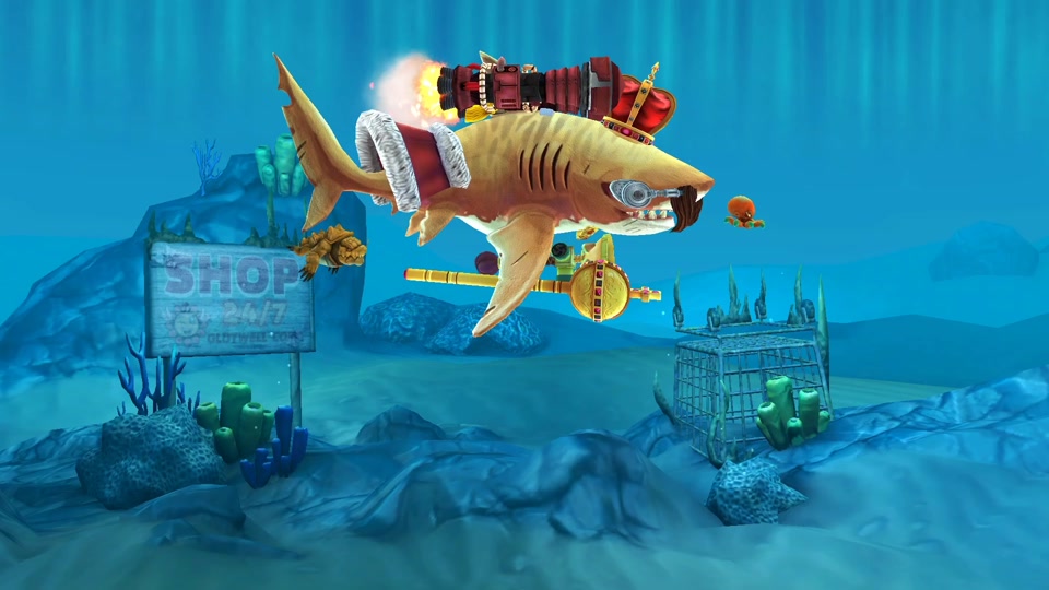 饥饿鲨世界长尾鲨任务敌人在哪