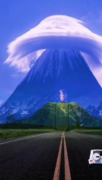 帽子云自然界的奇异现象称十大奇异的云彩景观之一