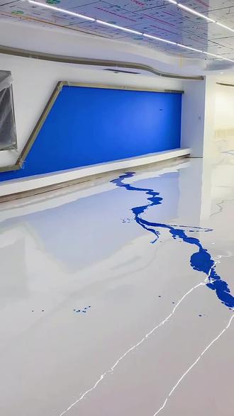 高清水性艺术地坪漆