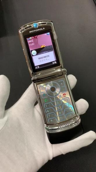 摩托罗拉v3xx电镀版非常罕见