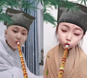 和@六六妞 一起 #合拍 #熊孩子搞笑日常 #我就皮一下而已 - 抖音