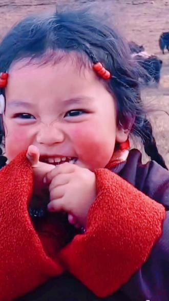 超可爱 @小卓玛 - 抖音